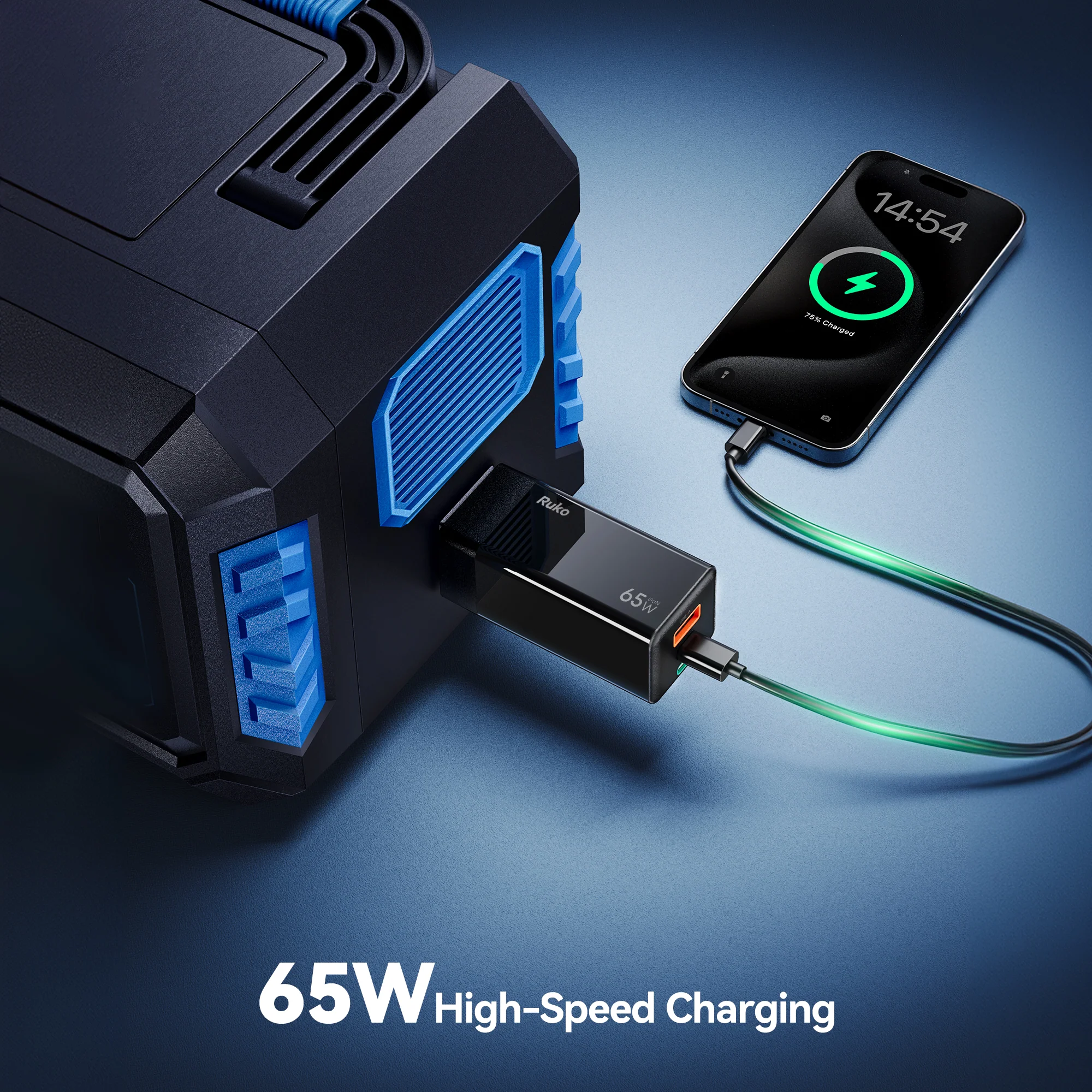 Ruko 65W USB C Charger - Image 3