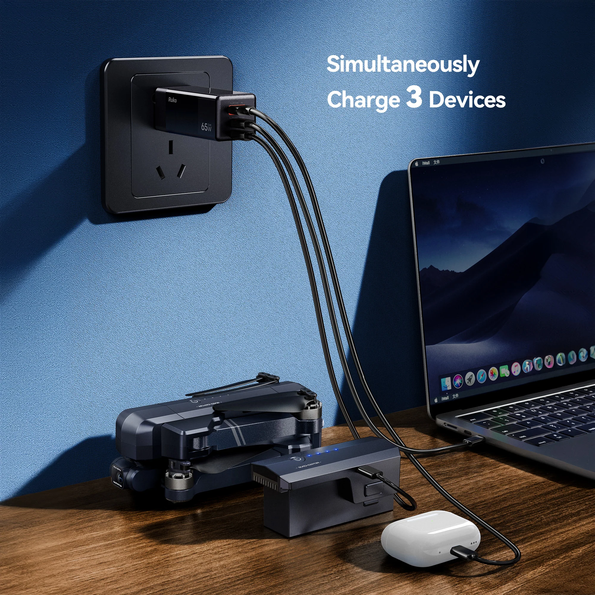 Ruko 65W USB C Charger - Image 4
