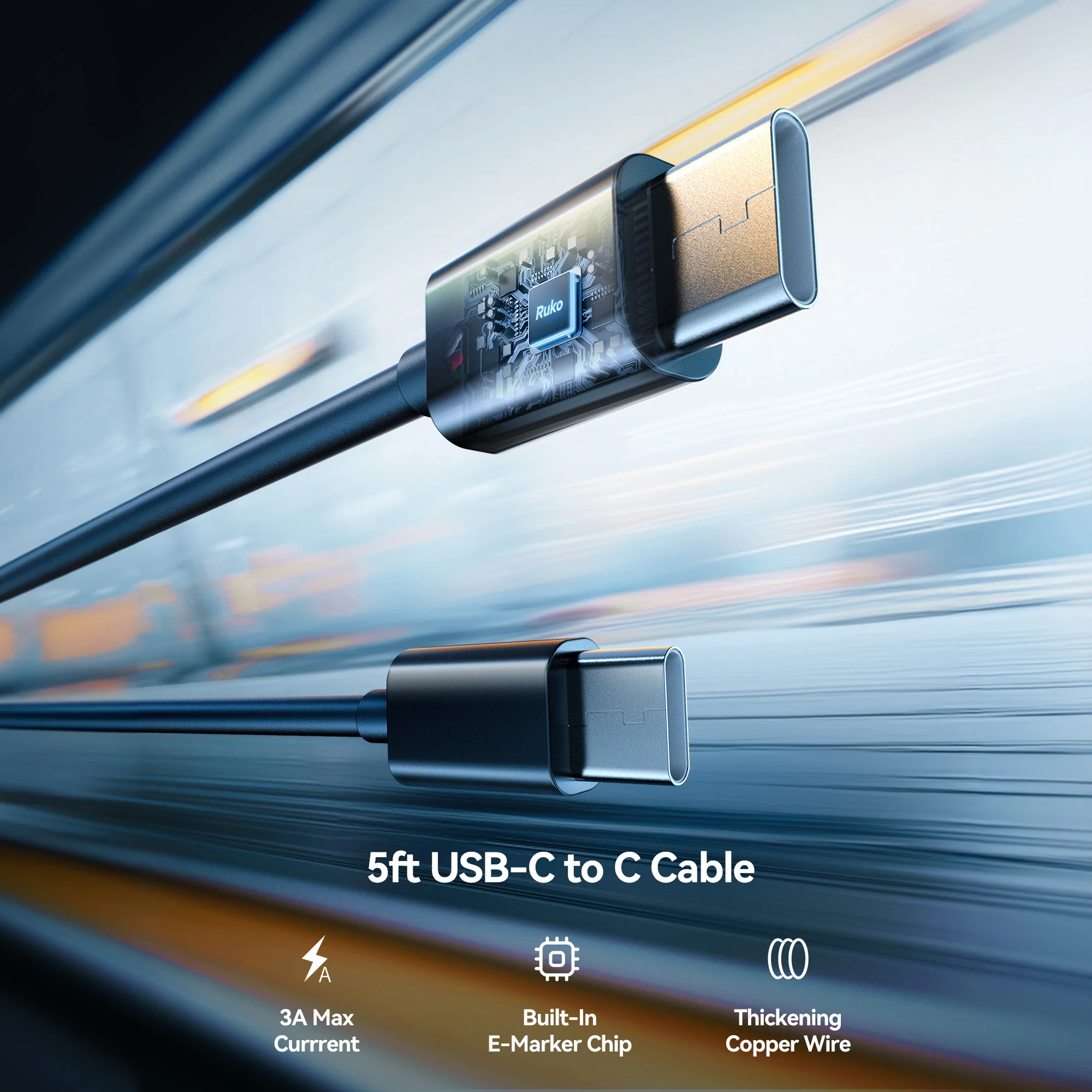 Ruko 65W USB C Charger - Image 6